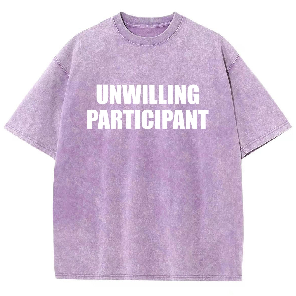 Unwilling Participant Vintage Distressed T-shirt
