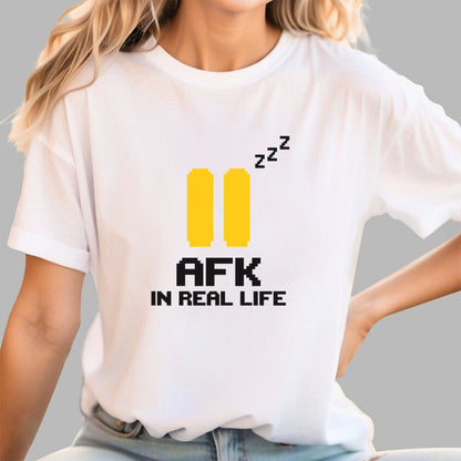 AFK In Real Life Geek T-Shirt