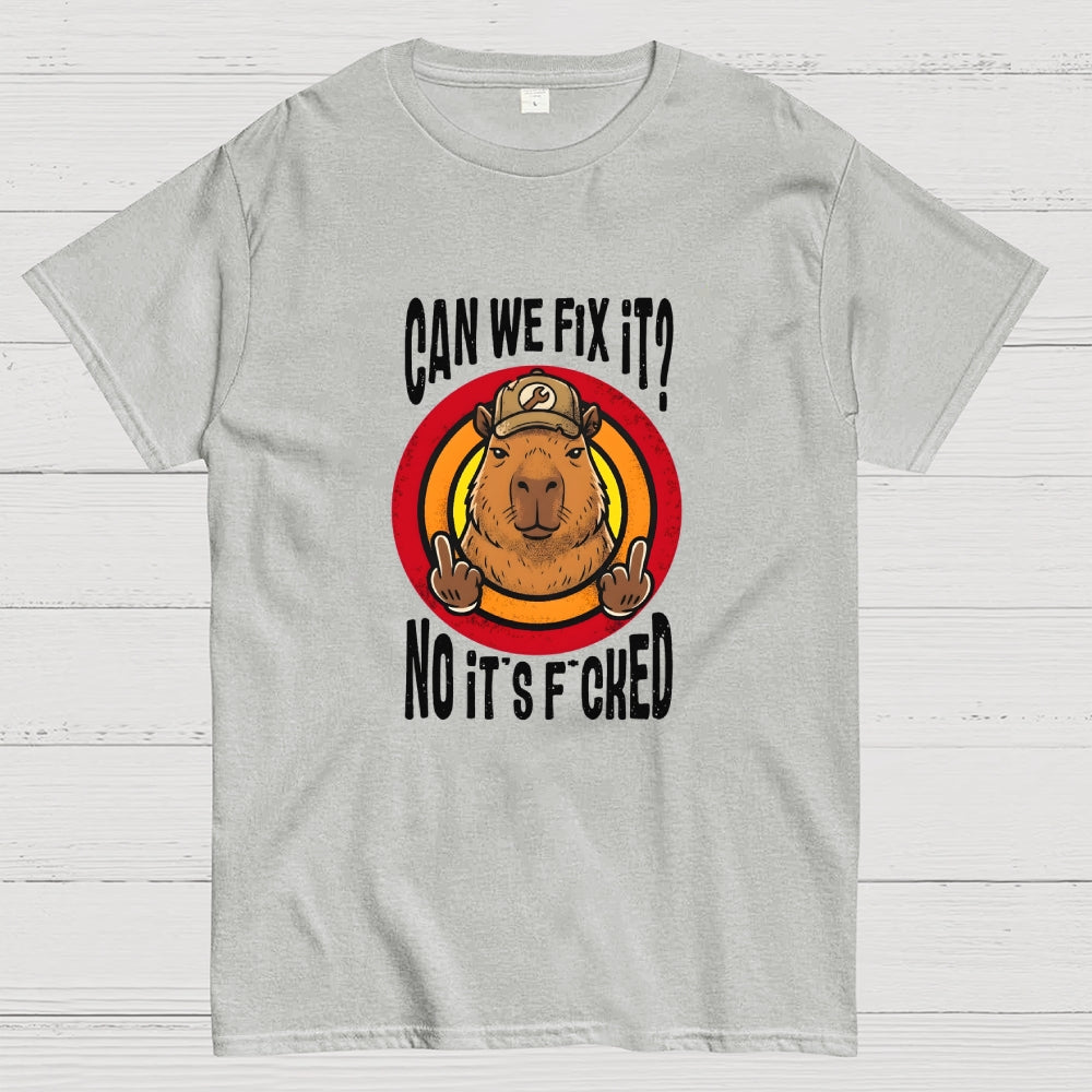 No It's Fucked Art Print Geek T-Shirt