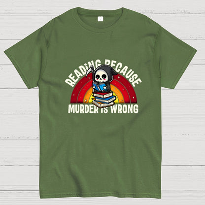 Murder Is Wrong Geek T-Shirt