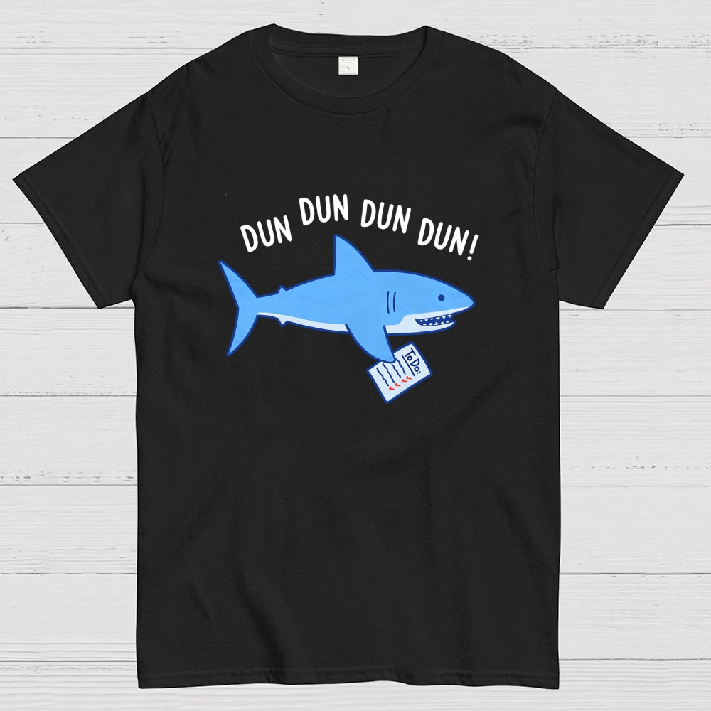 Dun Dun Shark Geek T-Shirt