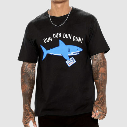 Dun Dun Shark Geek T-Shirt
