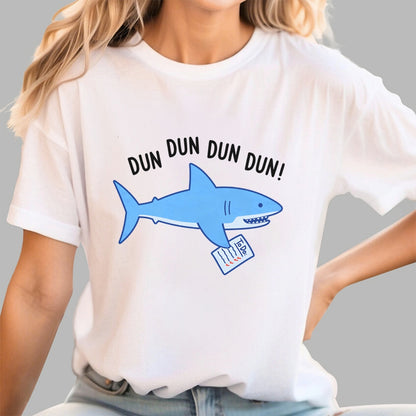 Dun Dun Shark Geek T-Shirt