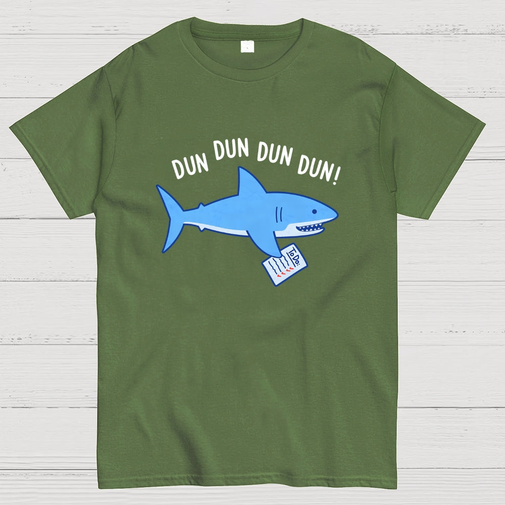 Dun Dun Shark Geek T-Shirt