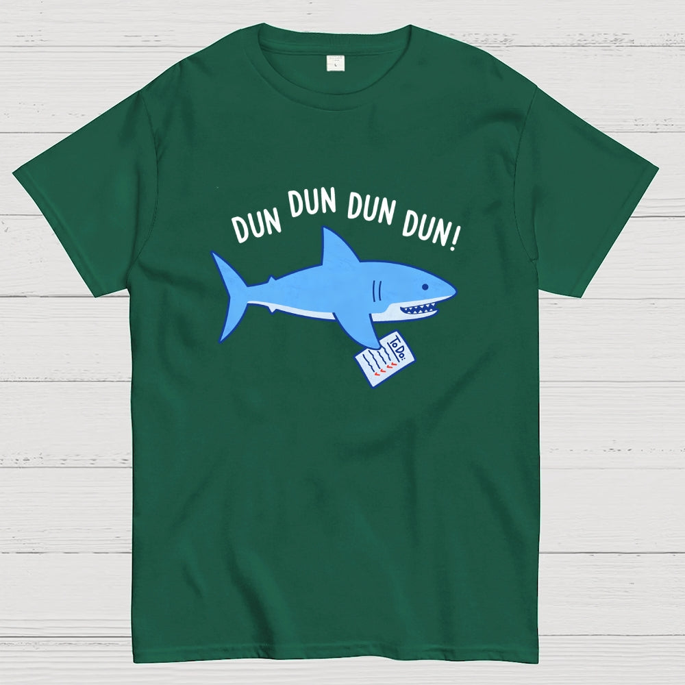 Dun Dun Shark Geek T-Shirt