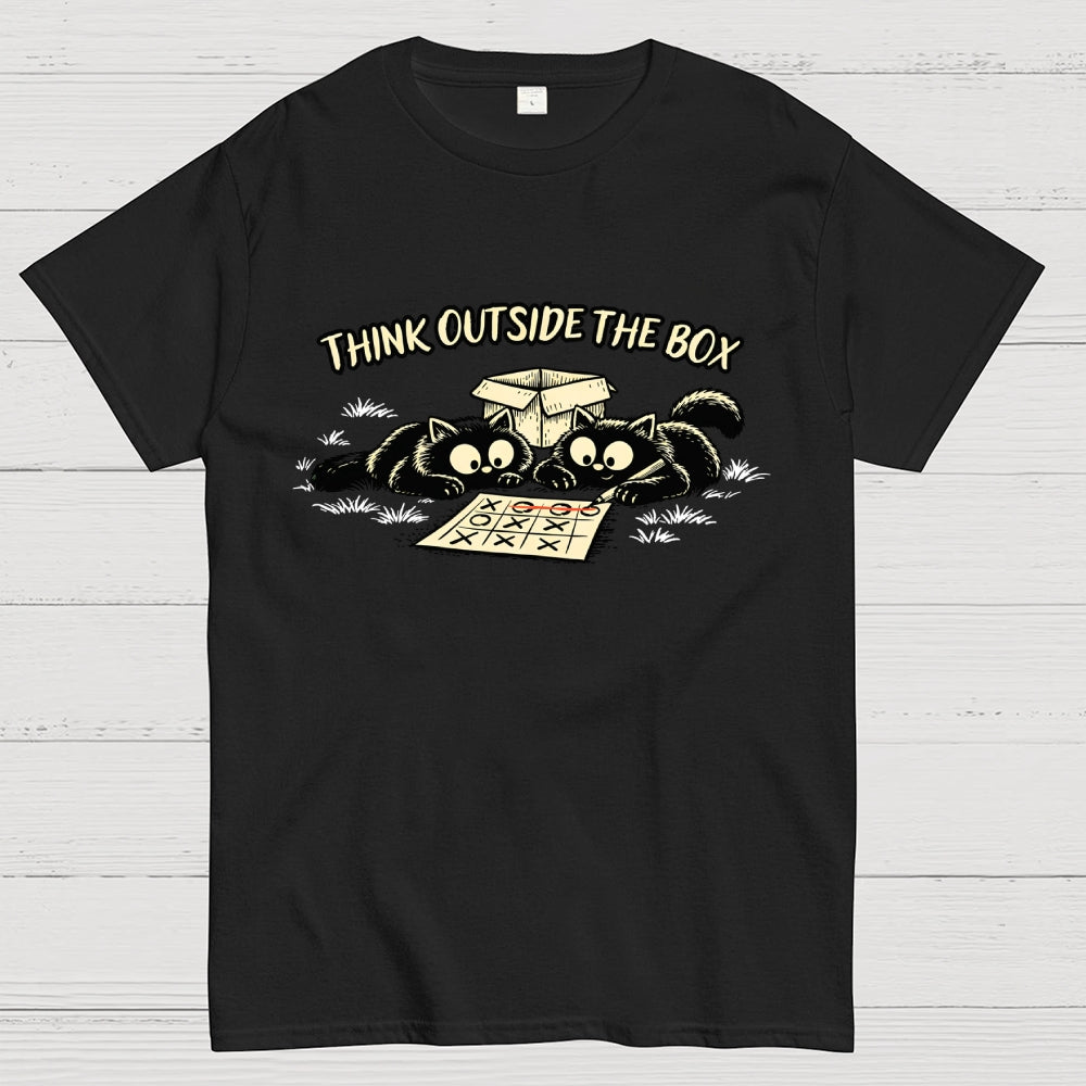 Think Outside The Box Geek T-Shirt