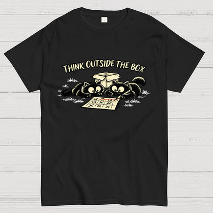 Think Outside The Box Geek T-Shirt