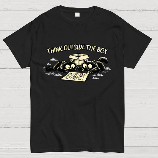 Think Outside The Box Geek T-Shirt