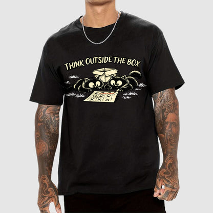 Think Outside The Box Geek T-Shirt