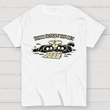 Think Outside The Box Geek T-Shirt