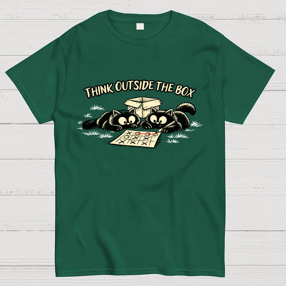 Think Outside The Box Geek T-Shirt