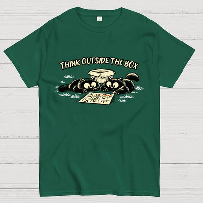 Think Outside The Box Geek T-Shirt