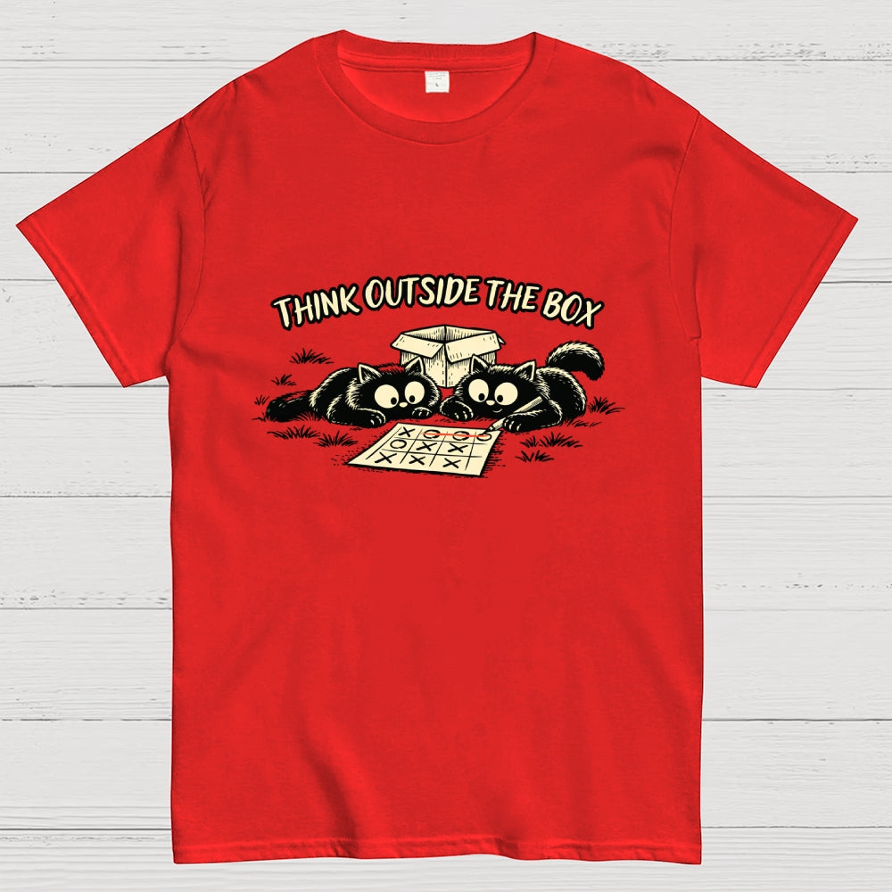 Think Outside The Box Geek T-Shirt