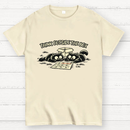 Think Outside The Box Geek T-Shirt