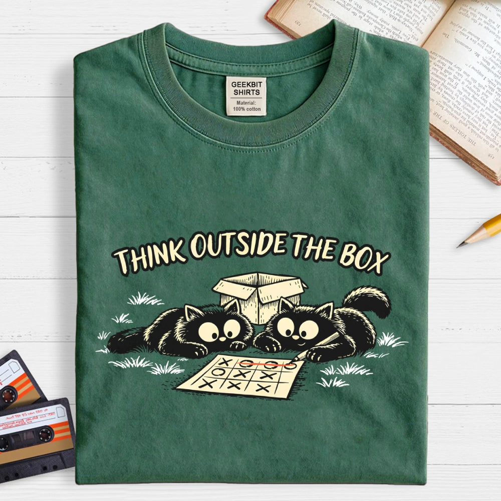 Think Outside The Box Geek T-Shirt