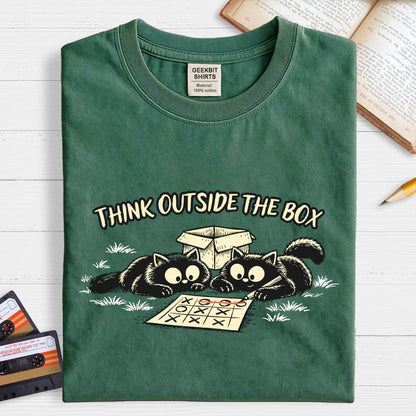 Think Outside The Box Geek T-Shirt