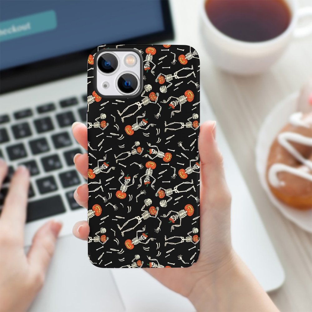 Pumpkin Skull Halloween Phone Cases
