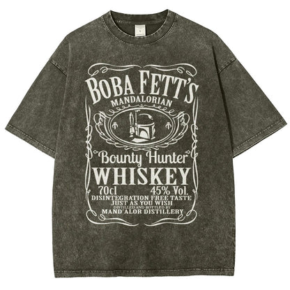 Adventure Hunter Whiskey Vintage Distressed T-shirt