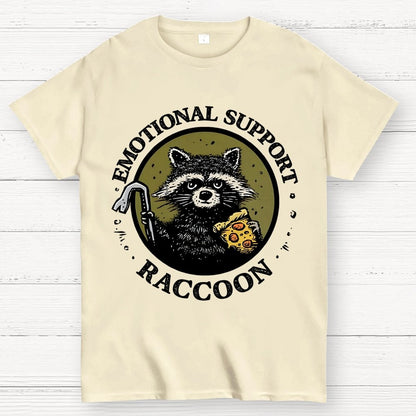 Emotional Support Raccoon Geek T-Shirt
