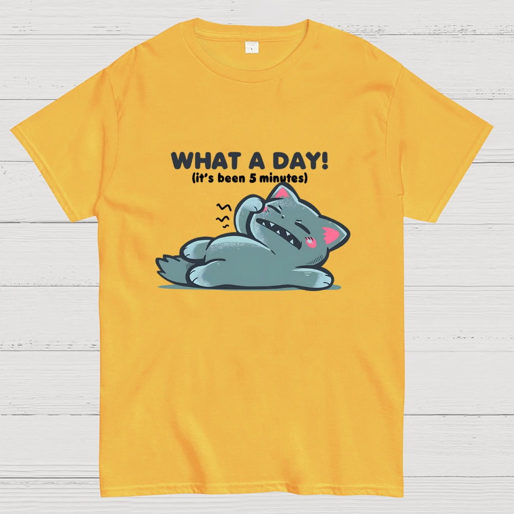 What a Day Geek T-Shirt