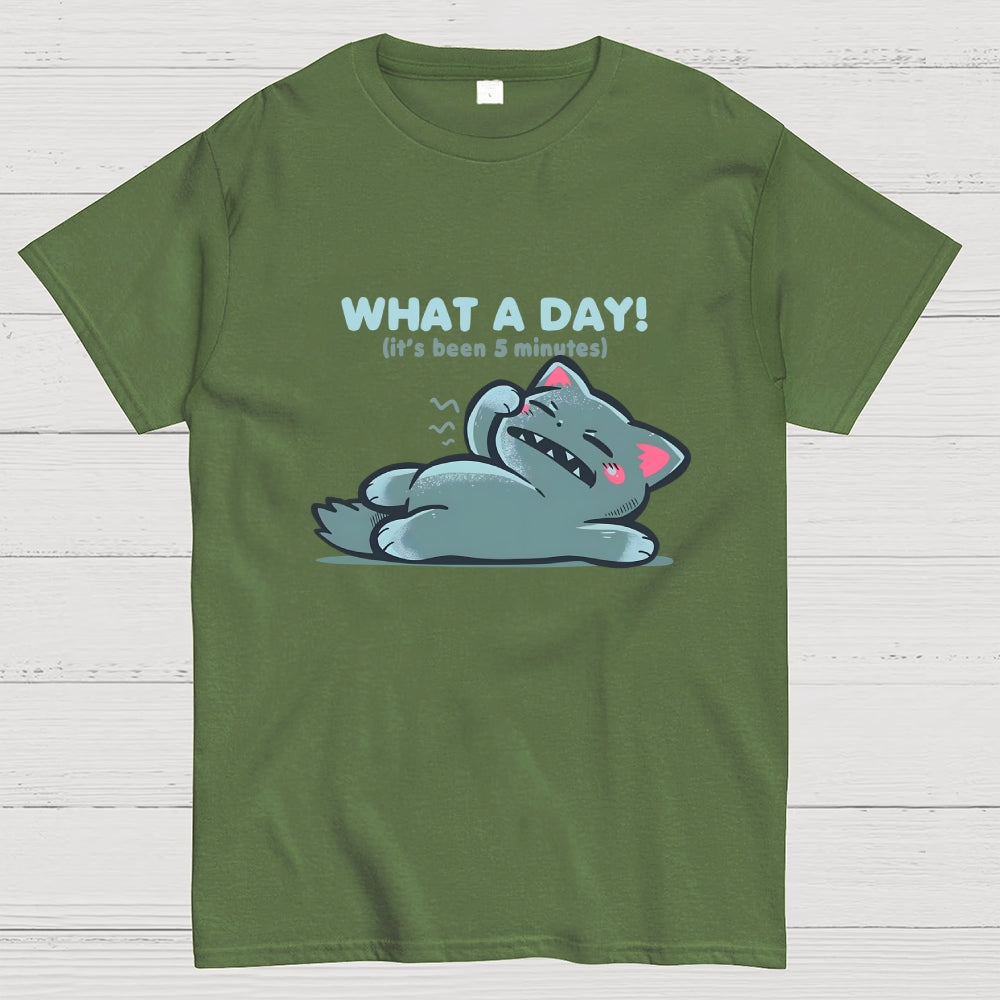 What a Day Geek T-Shirt
