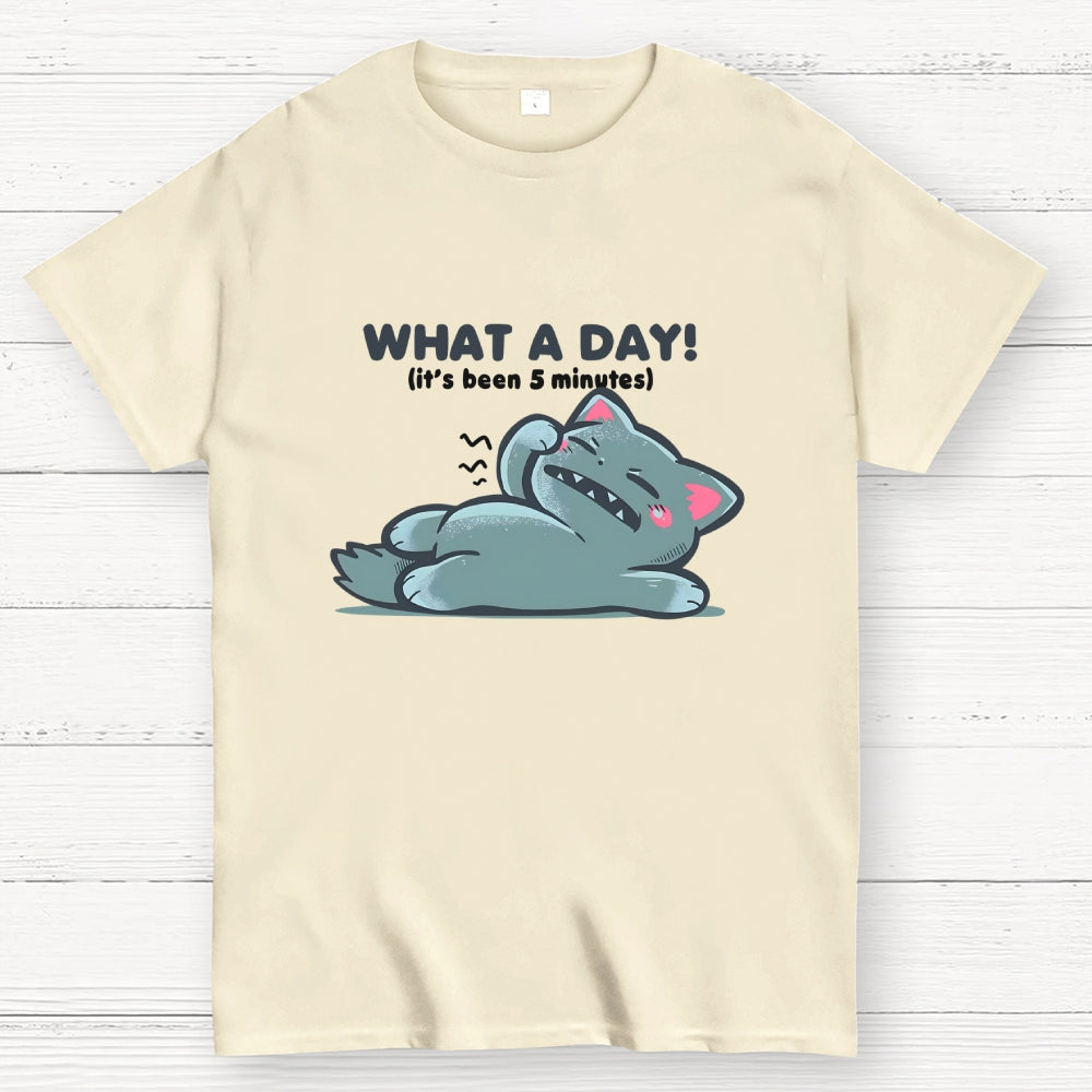 What a Day Geek T-Shirt