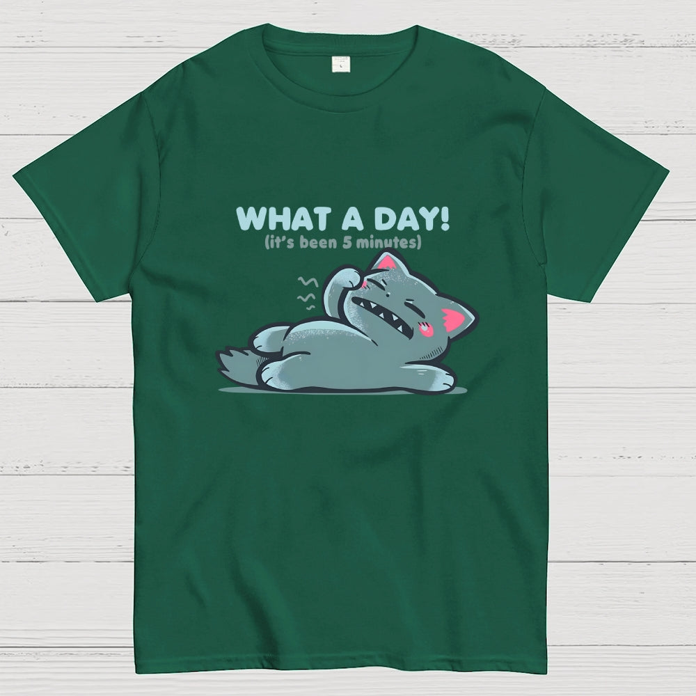What a Day Geek T-Shirt