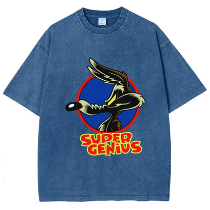 Dick Coyote Super Genius Vintage Distressed T-shirt