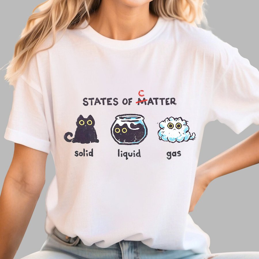 States of Catter Geek T-Shirt