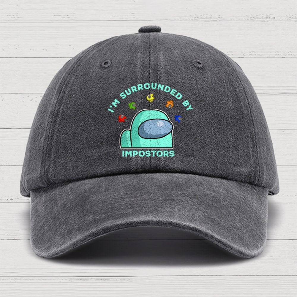 I'm Surrounded By Impostors Cotton Hat