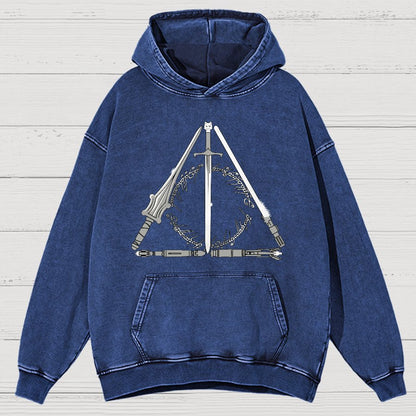 Nerd Artifact Vintage Distressed Hoodie