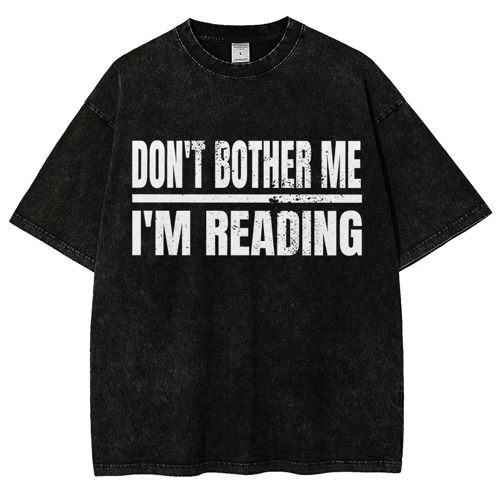 Don't Bother Me Vintage Distressed T-shirt