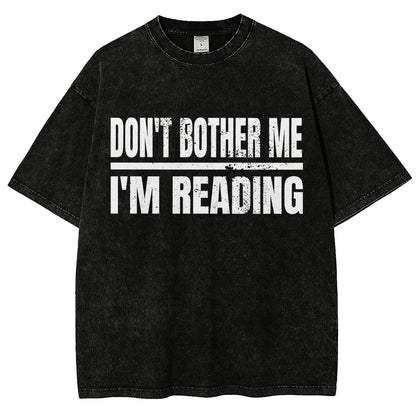 Don't Bother Me Vintage Distressed T-shirt