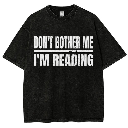 Don't Bother Me Vintage Distressed T-shirt