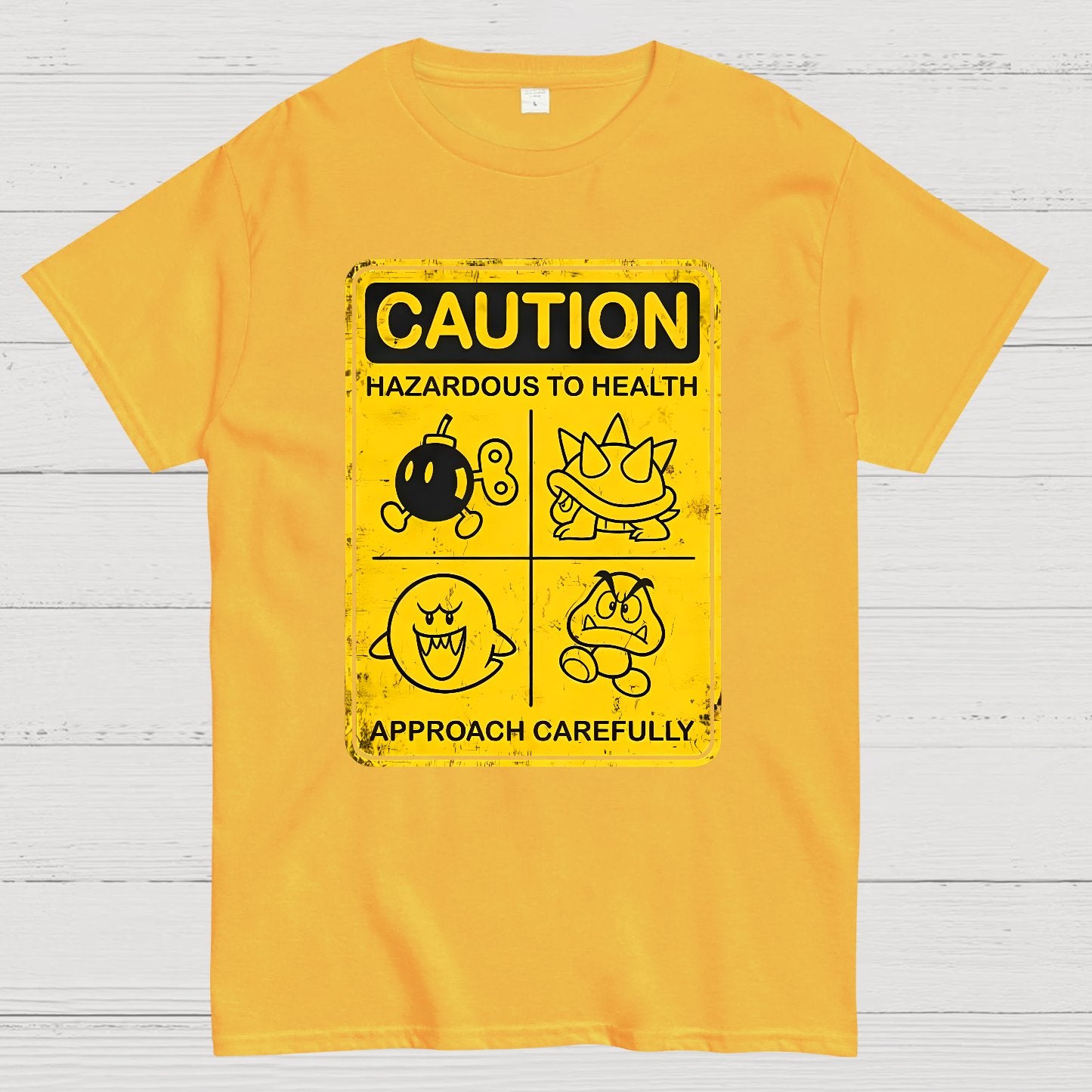 Caution Hazardous To Health Geek T-Shirt