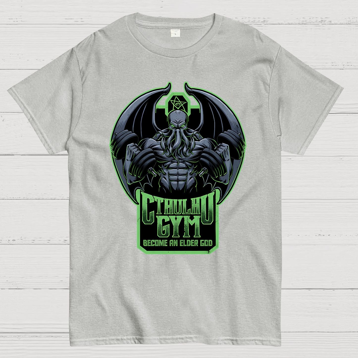 Cthulhu Gym Geek T-Shirt