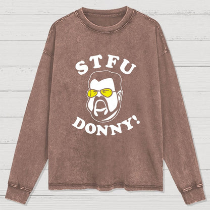 STFU Donny Washed Long Sleeve Tee