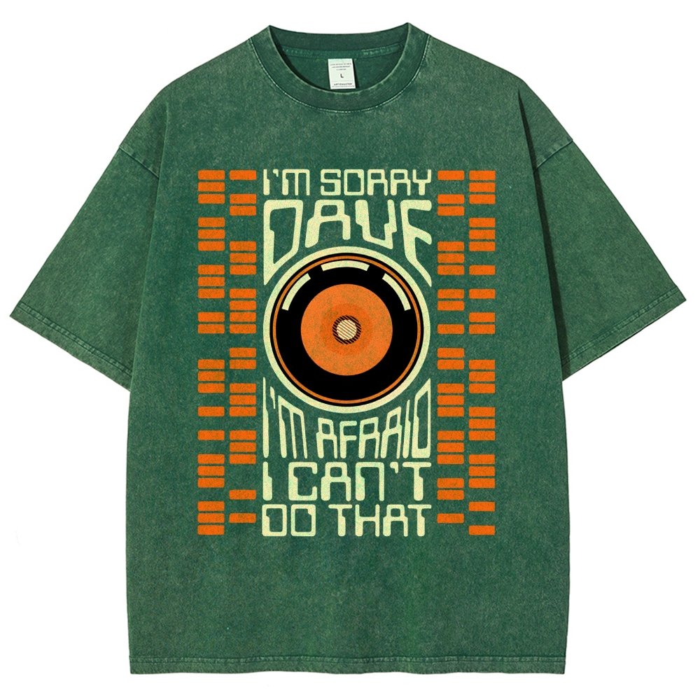 I'm Sorry Dave Vintage Distressed T-shirt
