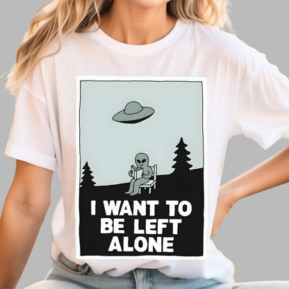 Extraterrestrial Introvert Geek T-Shirt
