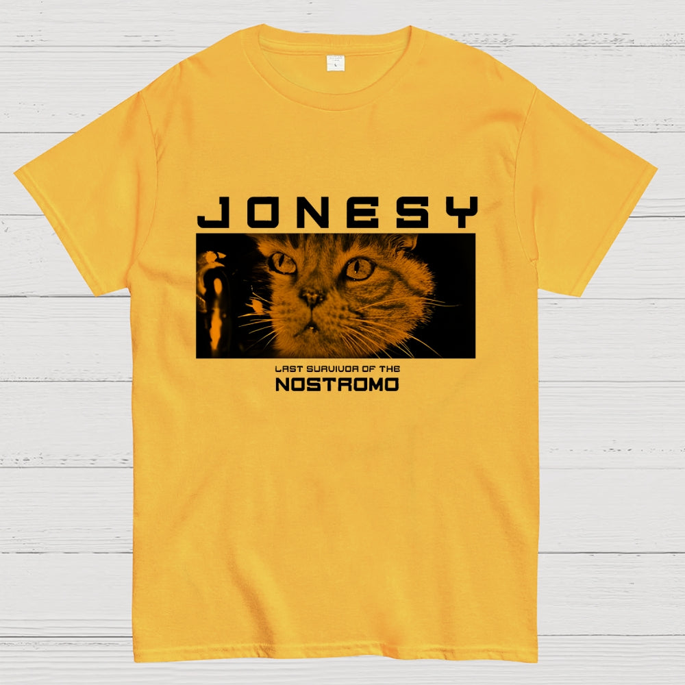 Jonesy Nostrocat Space Survivor Geek T-Shirt