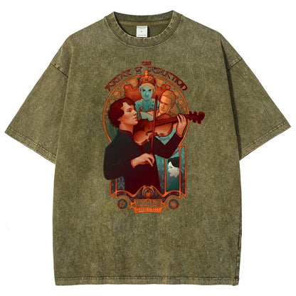 The Science of Deduction Vintage Distressed T-shirt
