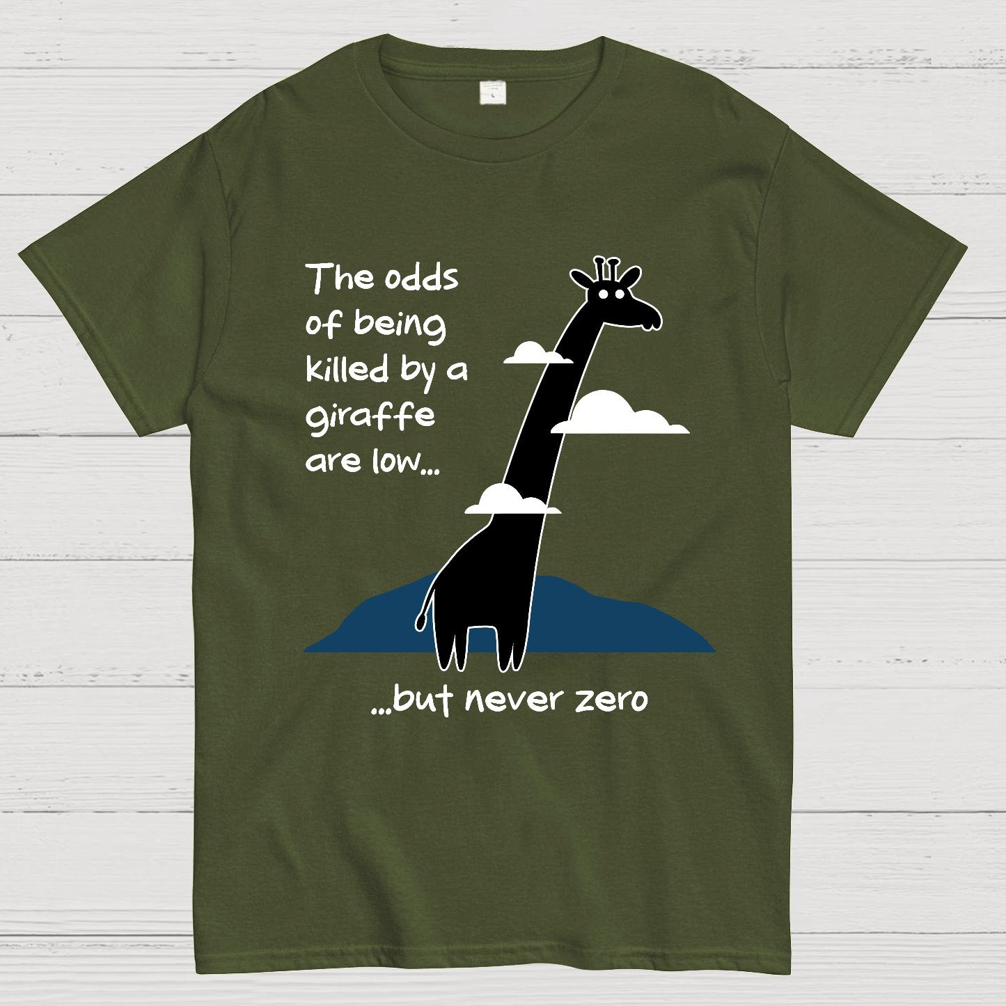 Killer Giraffe Geek T-Shirt