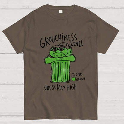 Grouchiness Level Geek T-Shirt