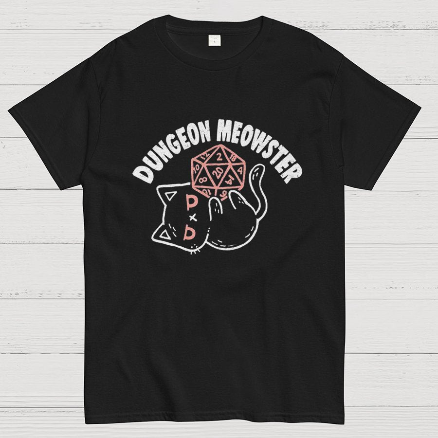 The Dungeon Meowster Geeky T-Shirt