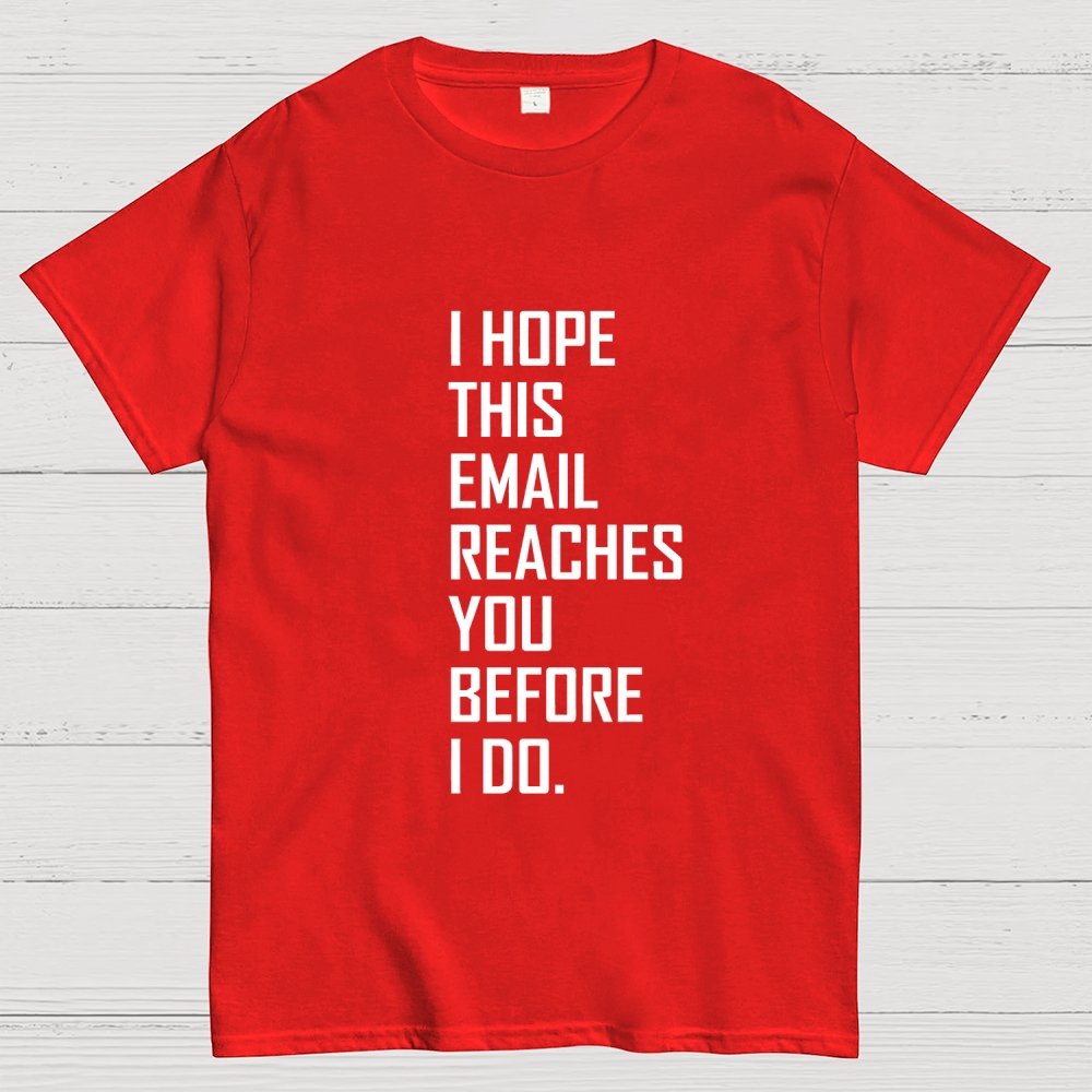 Threatening email Geek T-Shirt