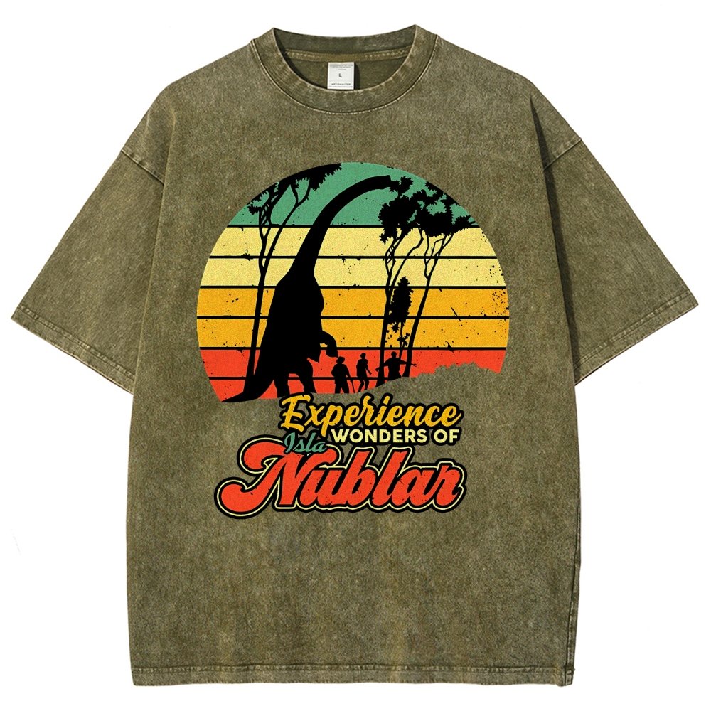 Island of Wonders Vintage Distressed T-shirt
