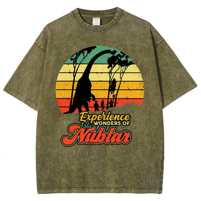 Island of Wonders Vintage Distressed T-shirt
