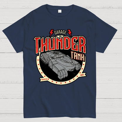 Thunder Tank Garage Buy Now Geek T-Shirt