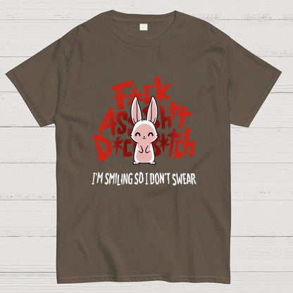 I‘m Smiling So I Don't Swear Geek T-Shirt
