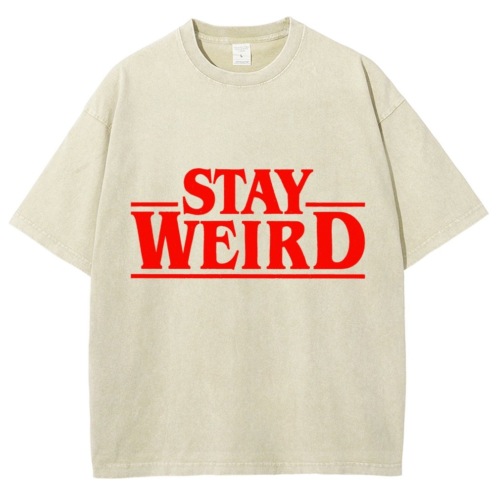 Strange Weird Vintage Distressed T-shirt